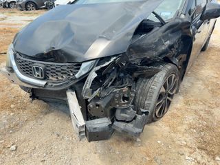 2013 Honda Civic EX - Primary Damage Straight On Image